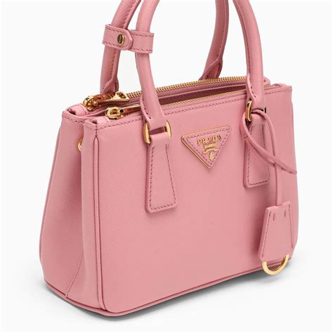 prada galleria light pink|Prada Galleria Leather Mini Bag .